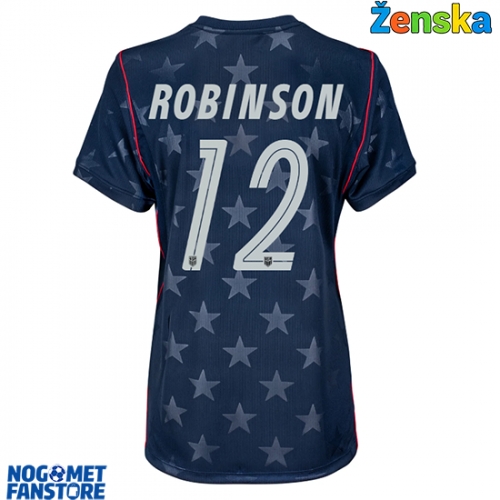 Sjedinjene Države Miles Robinson #12 Gostujuci Dres za Ženska SP 2026 Kratak Rukav